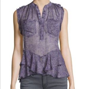 Rebecca Taylor Sheer Blouse